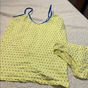 Polka dot sleep wear